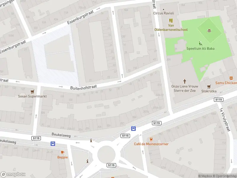 Besteld ambulance vervoer naar de Buitenhofstraat in Rotterdam