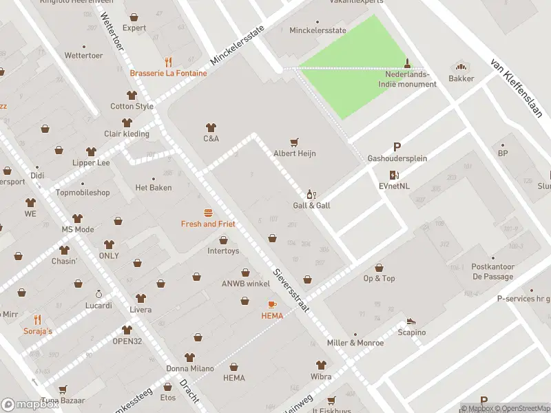 Brandweer met gepaste spoed naar de De Passage in Heerenveen vanwege stankoverlast