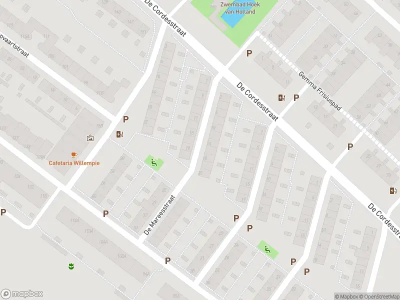 Ambulance met grote spoed naar de De Mareesstraat in Hoek van Holland