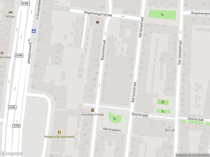 Ambulance met gepaste spoed naar de Bajonetstraat in Rotterdam