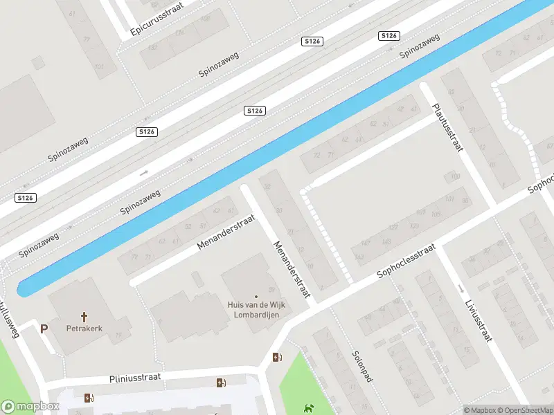 Ambulance met grote spoed naar de Menanderstraat in Rotterdam