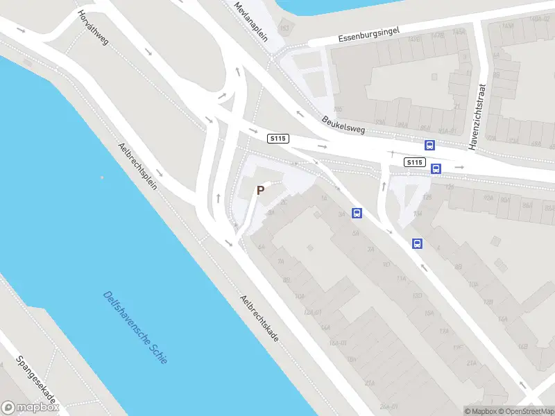 Politie naar de Aelbrechtsplein in Rotterdam