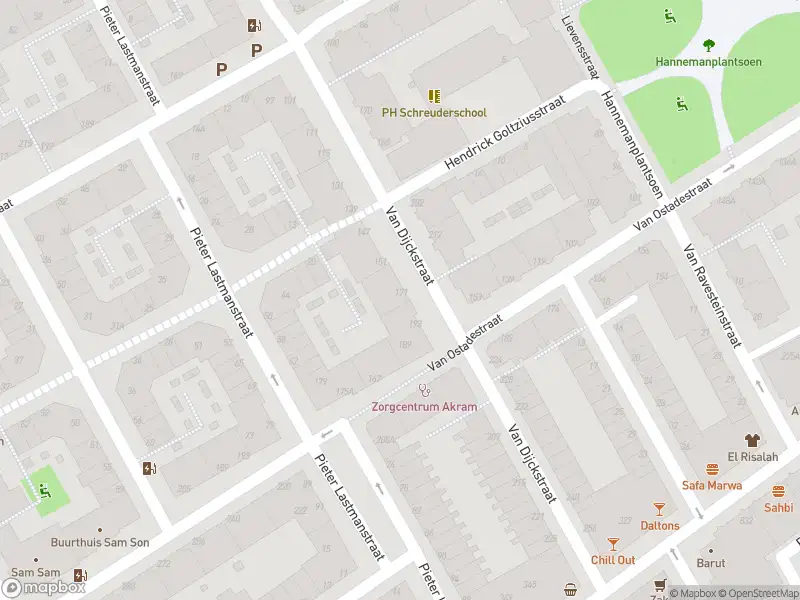 Traumahelikopter met grote spoed naar de Van Dijckstraat in 's-Gravenhage