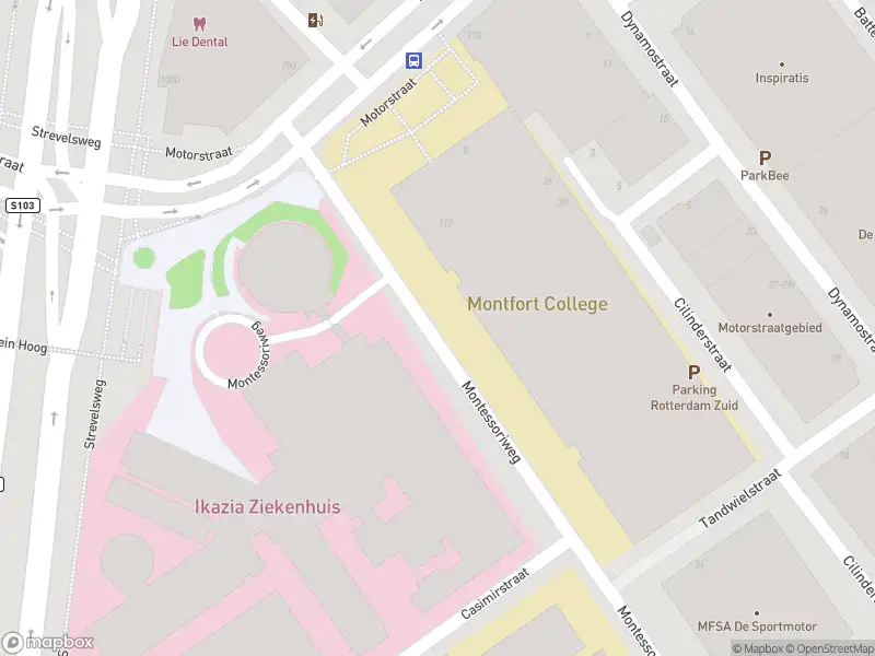 Brandweer met grote spoed naar de Montessoriweg in Rotterdam