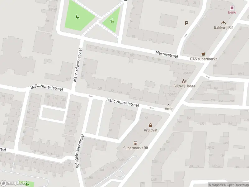 Ambulance met grote spoed naar de Isaäc Hubertstraat in Rotterdam