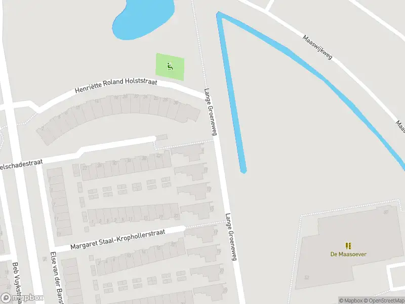 Ambulance met gepaste spoed naar de Lange Groeneweg in Spijkenisse