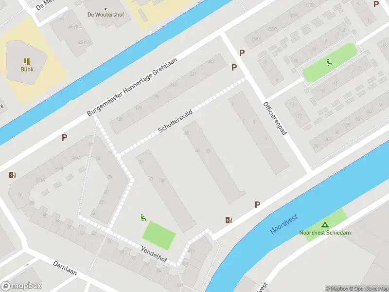 Ambulance met grote spoed naar de Schuttersveld in Schiedam