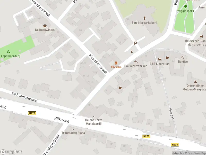 Politie naar de Pastoor Brouwersstraat in Margraten vanwege aanrijding met letsel