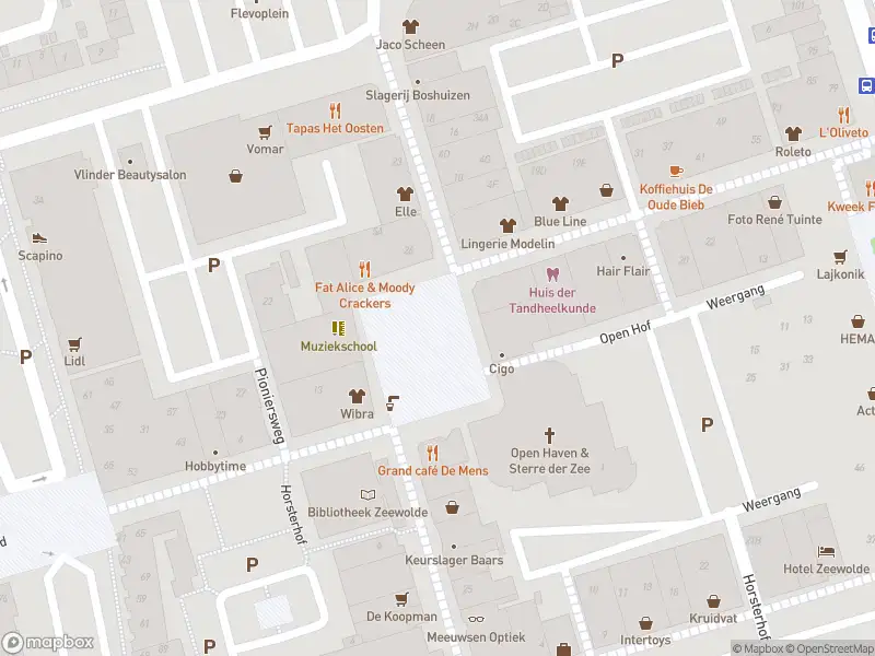 Brandweer met gepaste spoed naar de Kerkplein in Zeewolde