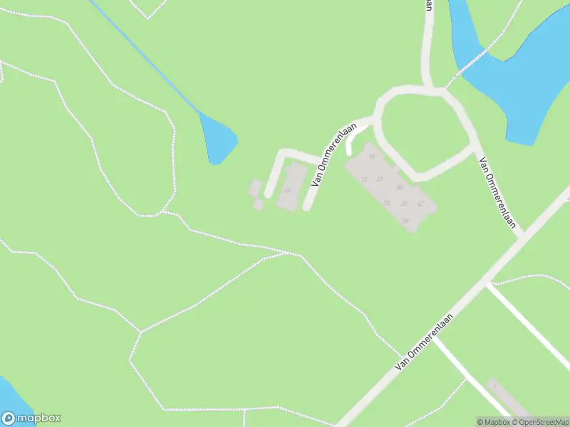 Brandweer met grote spoed naar de Van der Oudermeulenlaan in Wassenaar vanwege gebouwbrand