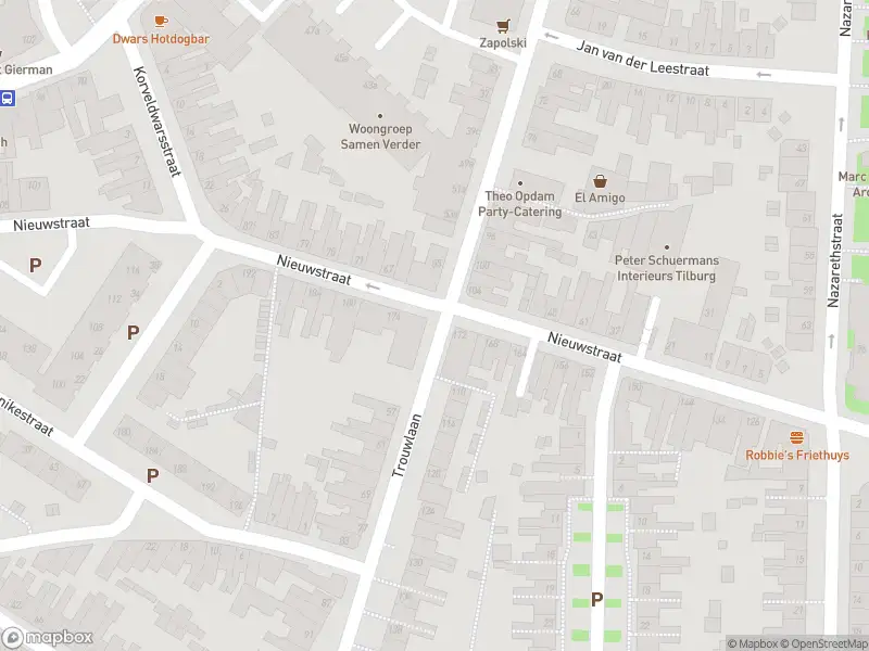 Overlastmelding Trouwlaan in 5021WD Tilburg gesloten