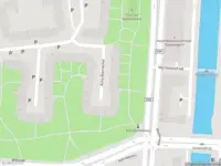 Ambulance met grote spoed naar de Anna Blamanhof in Rotterdam