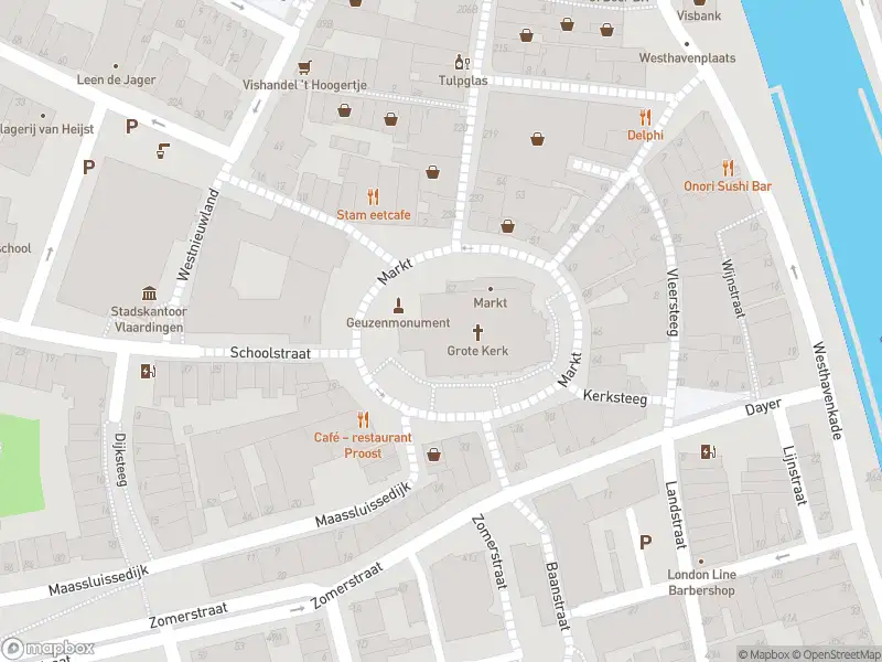 Ambulance met gepaste spoed naar de Markt in Vlaardingen