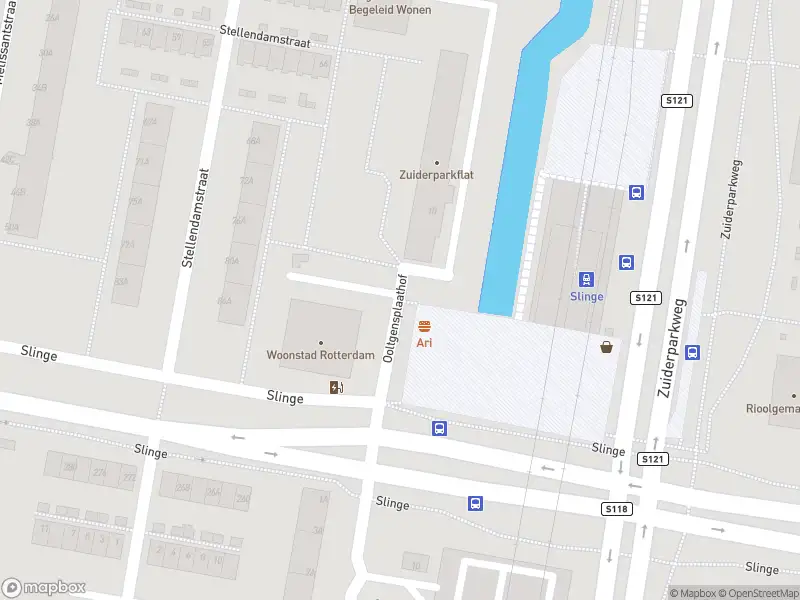 Besteld ambulance vervoer naar de Ooltgensplaathof in Rotterdam