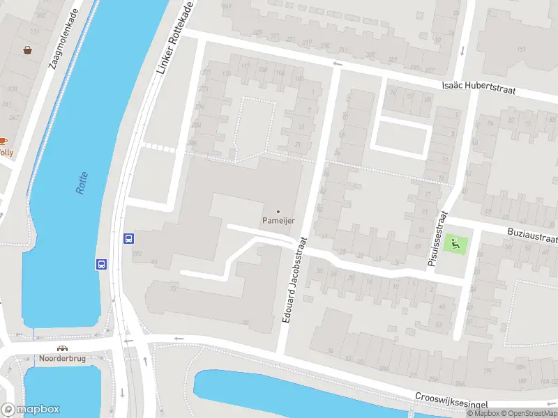 Ambulance met grote spoed naar de Edouard Jacobsstraat in Rotterdam