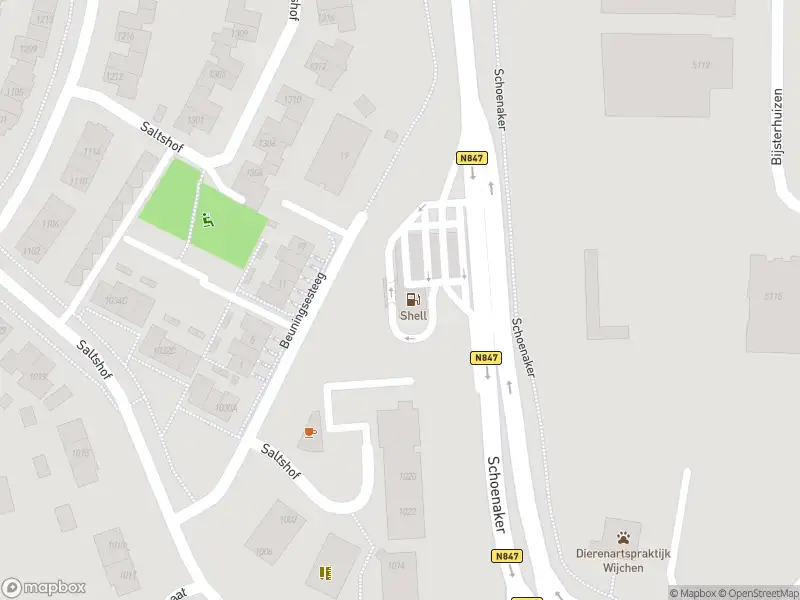 Politie naar de Schoenaker in Wijchen vanwege aanrijding met letsel