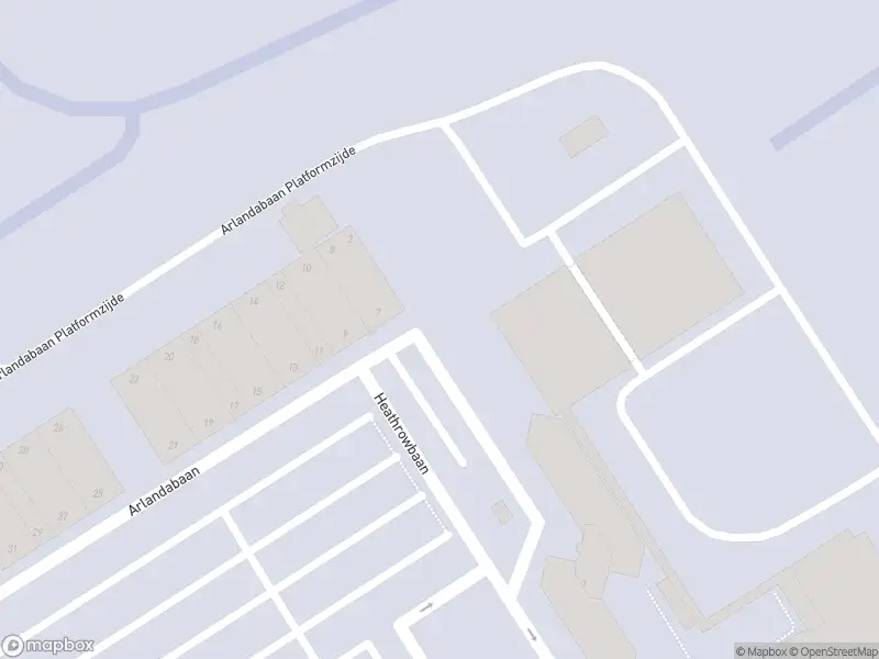 Politie naar de Heathrowbaan in Rotterdam