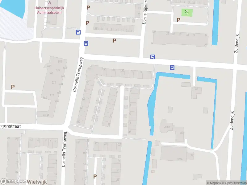 Ambulance met grote spoed naar de Van Wassenaer van Obdamstraat in Dordrecht