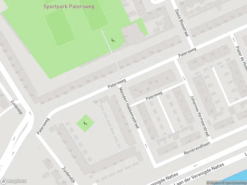 Ambulance met grote spoed naar de Meindert Hobbemastraat in Dordrecht