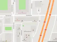 Traumahelikopter naar de Voorburgstraat in Amsterdam