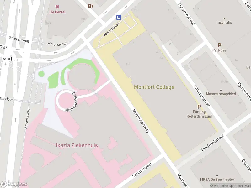 Besteld ambulance vervoer naar de Montessoriweg in Rotterdam