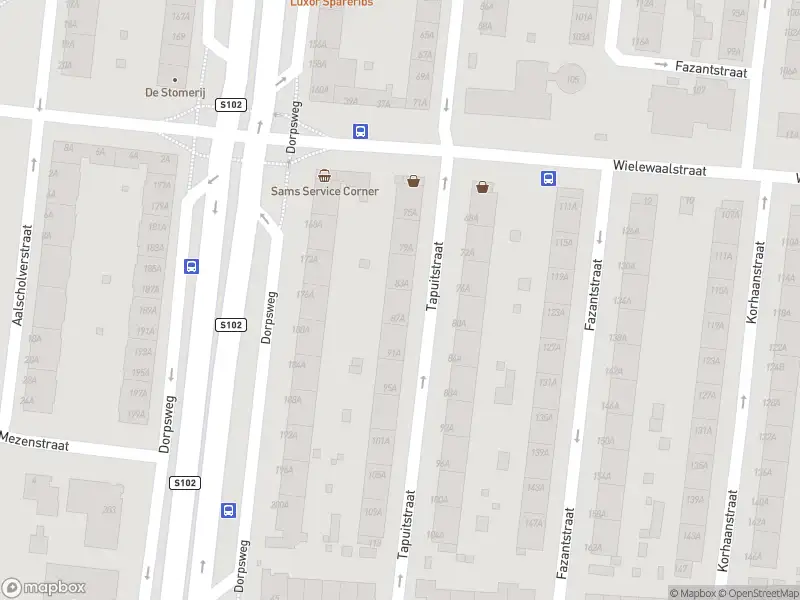 Ambulance met gepaste spoed naar de Tapuitstraat in Rotterdam