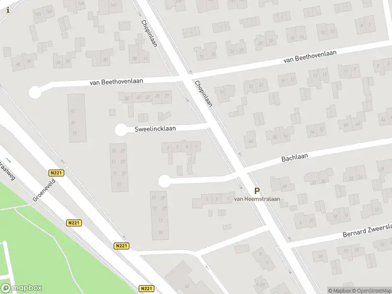 Brandweer met gepaste spoed naar de Sweelincklaan in Baarn