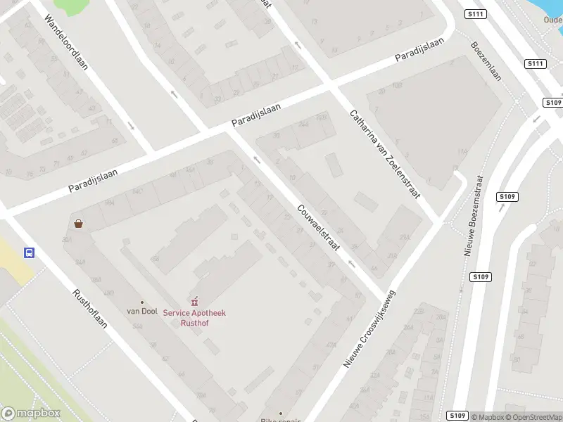 Besteld ambulance vervoer naar de Couwaelstraat in Rotterdam