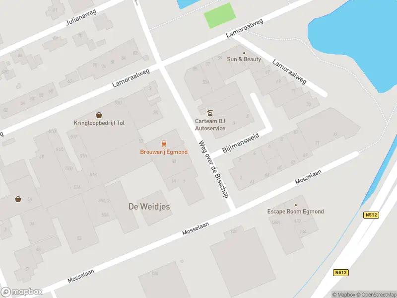 Overlastmelding Weg over de Bisschop in Egmond aan den Hoef gesloten