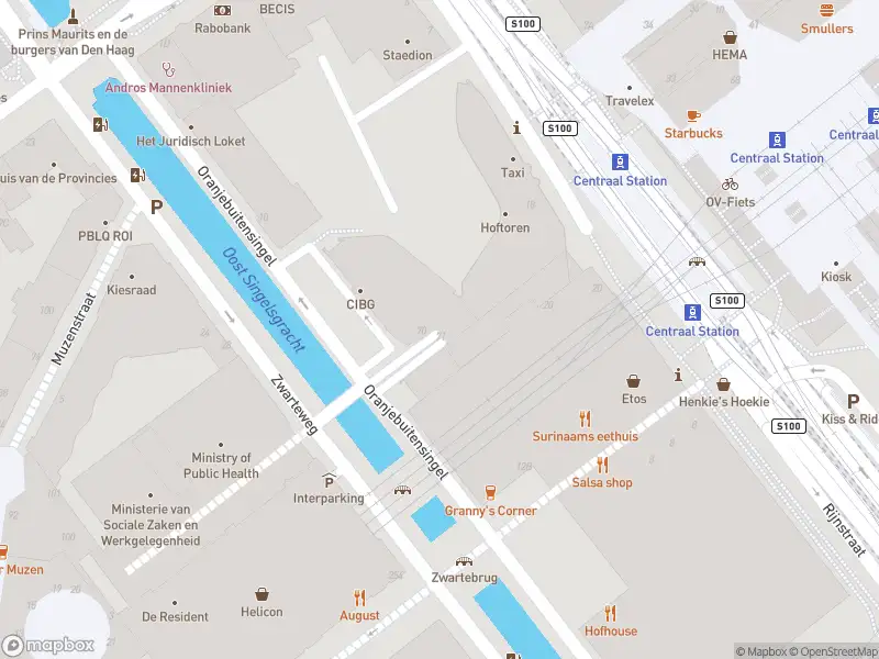 Traumahelikopter met grote spoed naar de Rijnstraat in 's-Gravenhage