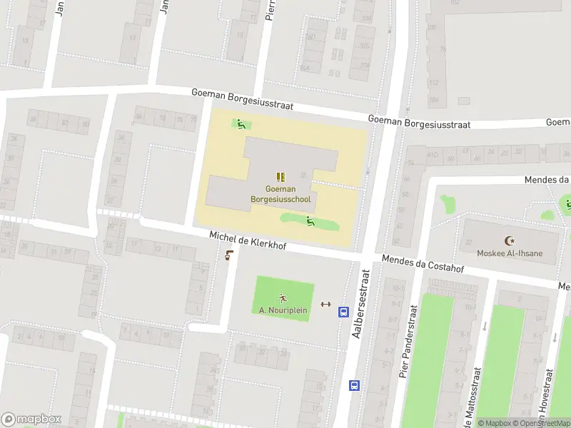 Besteld ambulance vervoer naar de Van Karnebeekstraat in Amsterdam