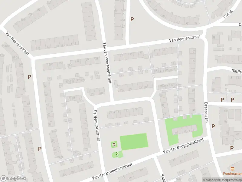 Brandweer met gepaste spoed naar de Van Reenenstraat in Vlissingen