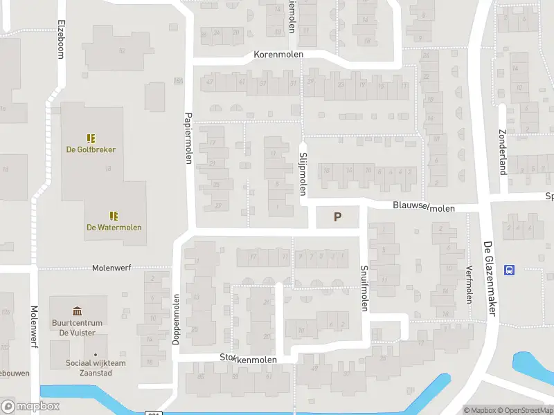 Ambulance met gepaste spoed naar de Slijpmolen in Koog aan de Zaan