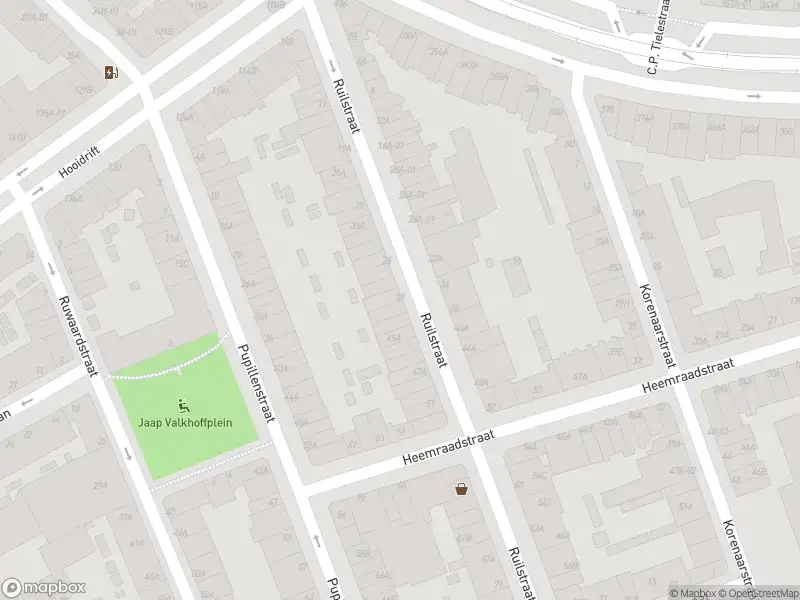 Ambulance met grote spoed naar de Ruilstraat in Rotterdam