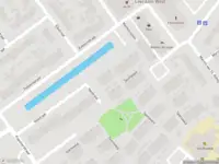 Ambulance met grote spoed naar de Spartaveld in Leerdam