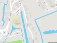 Ambulance met grote spoed naar de Havendam in Rhoon