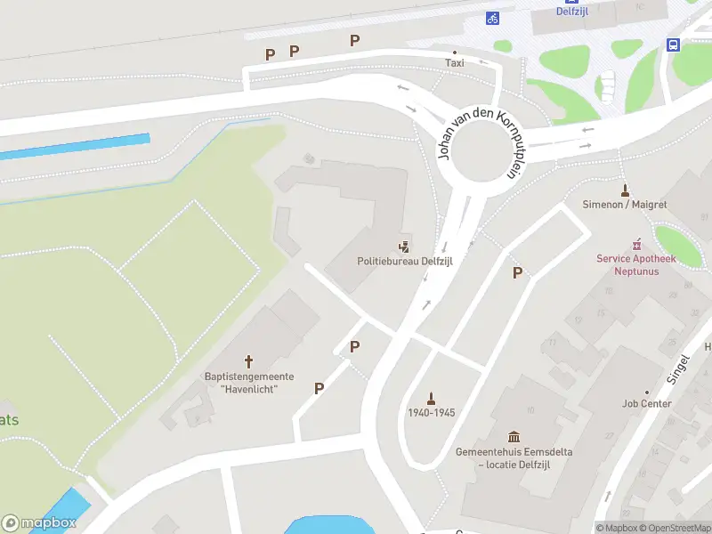 Brandweer met grote spoed naar de Johan van den Kornputplein in Delfzijl vanwege stankoverlast