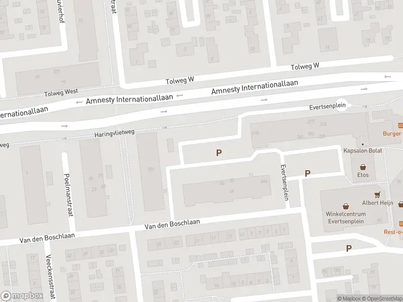 Ambulance met gepaste spoed naar de Evertsenplein in Hellevoetsluis