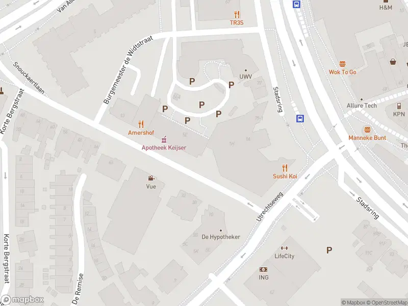 Brandweer met normale urgentie naar de Grote Haag in Amersfoort