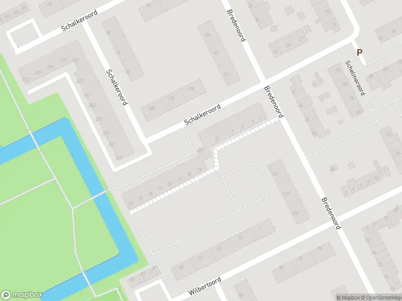 Ambulance met gepaste spoed naar de Schalkeroord in Rotterdam