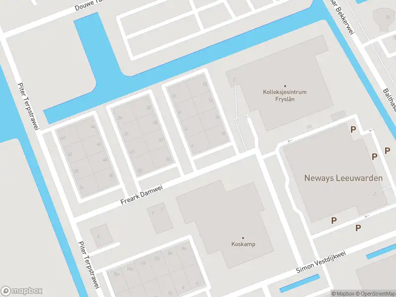 Brandweer naar de Freark Damwei in Leeuwarden vanwege afgaan automatisch brandalarm