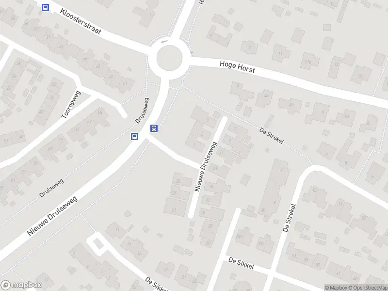 Politie naar de Nieuwe Drulseweg in Groesbeek vanwege aanrijding met letsel