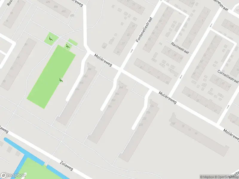 Ambulance met grote spoed naar de Molièreweg in Rotterdam