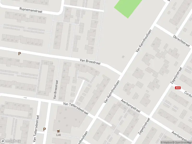 Overlastmelding Van Breestraat in Tilburg