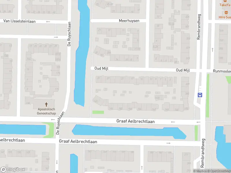 Ambulance met grote spoed naar de Heemraadschapslaan in Amstelveen