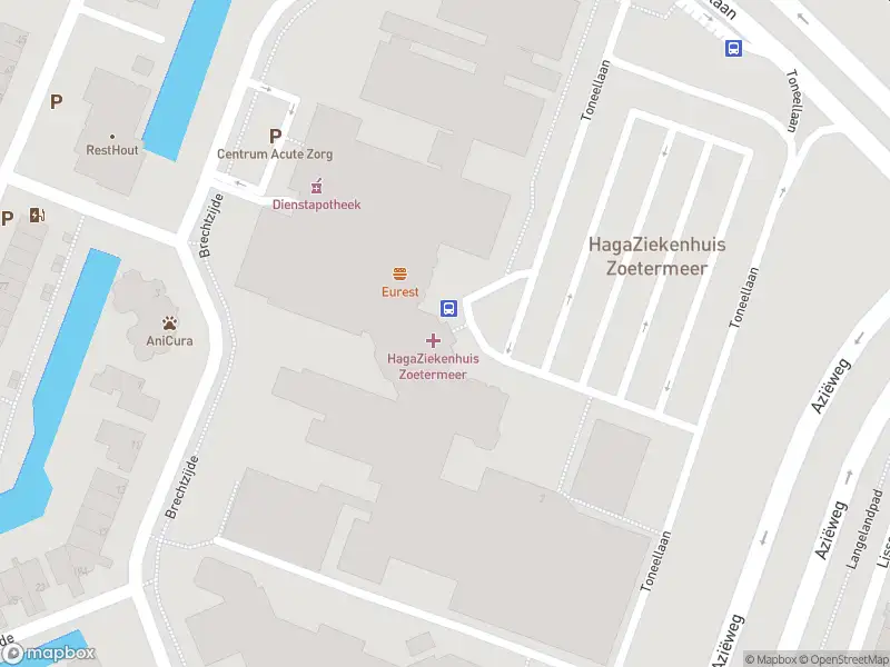 Besteld ambulance vervoer naar de Toneellaan in Zoetermeer