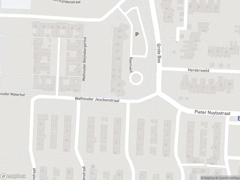 Brandweer met gepaste spoed naar de Raamveld in Geldrop vanwege wateroverlast