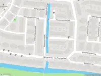 Ambulance met gepaste spoed naar de Dammaspolderpad in Gouda