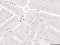 Politie naar de Nieuwe Drulseweg in Groesbeek vanwege aanrijding met letsel