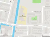 Ambulance met gepaste spoed naar de Korenbloemplaats in Bleskensgraaf